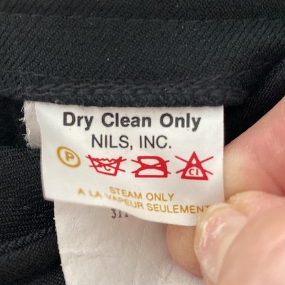 NILS - SNOW LODGE WEAR - SIZE 10R - SKI SLOPES - HIGH QUALITY - JET BLACK B19 - Picture 13 of 13